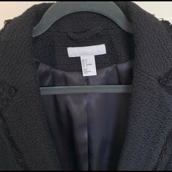 Absolutely new, without tags H&M Tweed Jacket/Blazer 🖤 - Picture 5 of 5